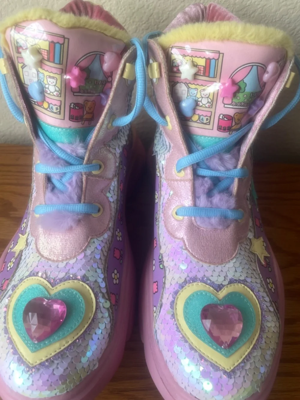 Irregular Choice x Sanrio - Hello Kitty Sneakers, US 9 / 40 - Picture 4 of 15